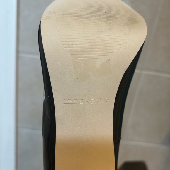 NWOT CALL IT SPRING Black Patent Pumps, Sz 6.5, 4” heel - Picture 8 of 12